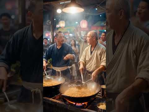 Noodle Stall Becomes Kung Fu Battleground 🥊 #streetfood