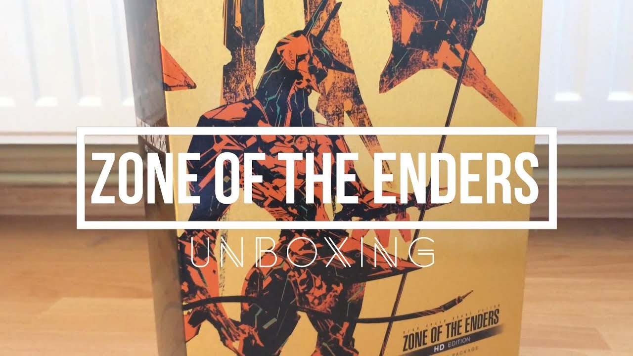 Unboxing Zone of the Enders Premium Japan Edition - YouTube