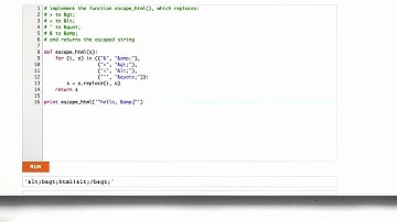 Implementing HTML Escaping Solution - Web Development