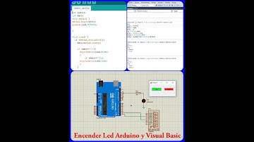 Encender Led con Arduino Y Visual Basic / Video#1/