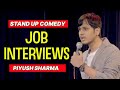 JOB INTERVIEWS (WORK FROM HOME) | STAND UP COMEDY by PIYUSH SHARMA