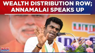 K Annamalai Speaks On Wealth Distribution Row; Backs PM Modi, Says 'He Only Quoted Manmohan SIngh'