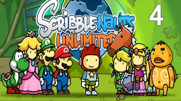 Scribblenauts Unlimited - Walkthrough Part 4 [HD]