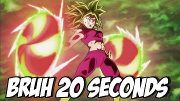 bruh 20 Seconds For Active Skill Kale & caulifla  ( SSJ2 Kefla ) on Global DBZ Dokkan battle