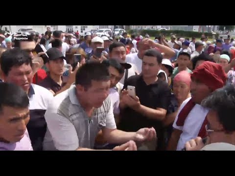 митинг в москве 27 июля Шымкентте наразылар жолды жапты / В Шымкенте перекрыли дорогу