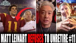 Steve Kim On Matt Leinart REFUSING To UNRETIRE His #11 For USC Prospects!