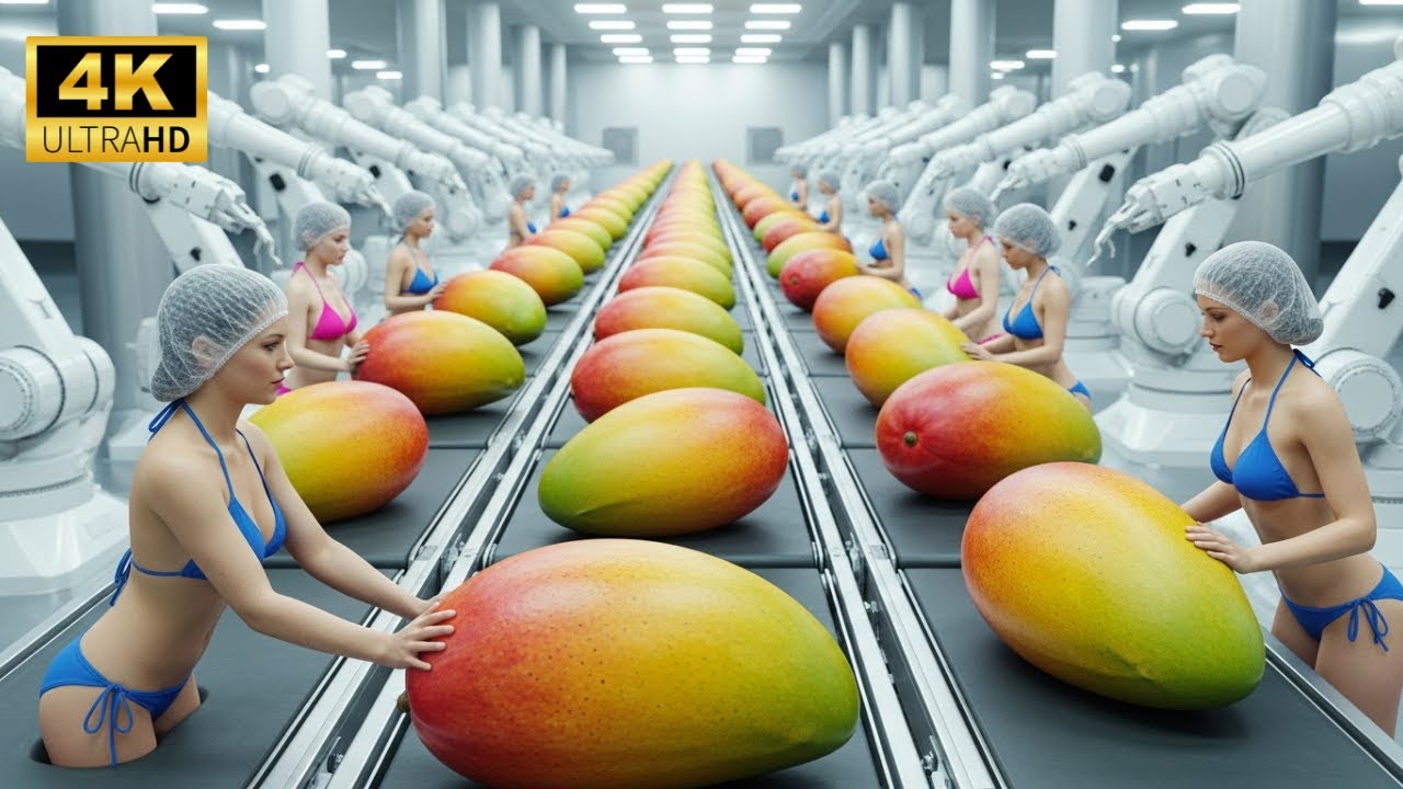 Modere Mango The Secrets Inside a Modern Mango Processing Plant: From Mangoes To ...