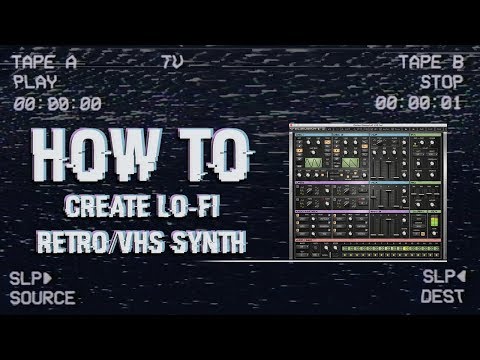 How to Create Retro '80s VHS Synth + Free Presets