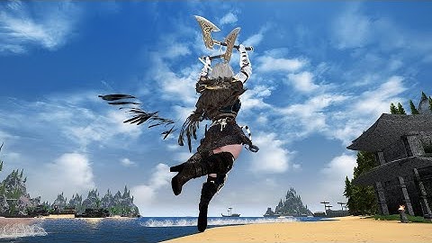 SKYRIM Smooth Jump Attack dual wield Animation