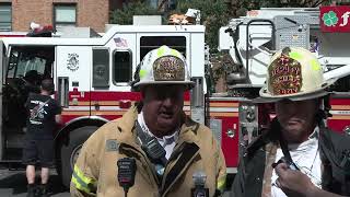 FDNY officials provide update on all-hands fire in Brooklyn