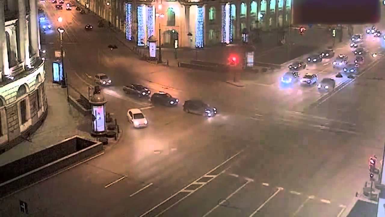 Raw Video : Driver Causes Terrifying Car Crash after Speeding Through ...