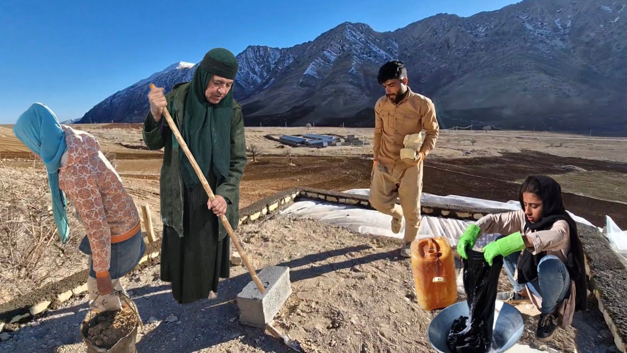 Just days until roof completion: Grandma's mountain dream comes true