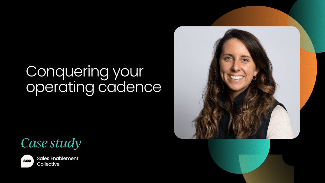 Operating Cadence Model Conquering your operating cadence | Sales Enablement Festival 2020 ...