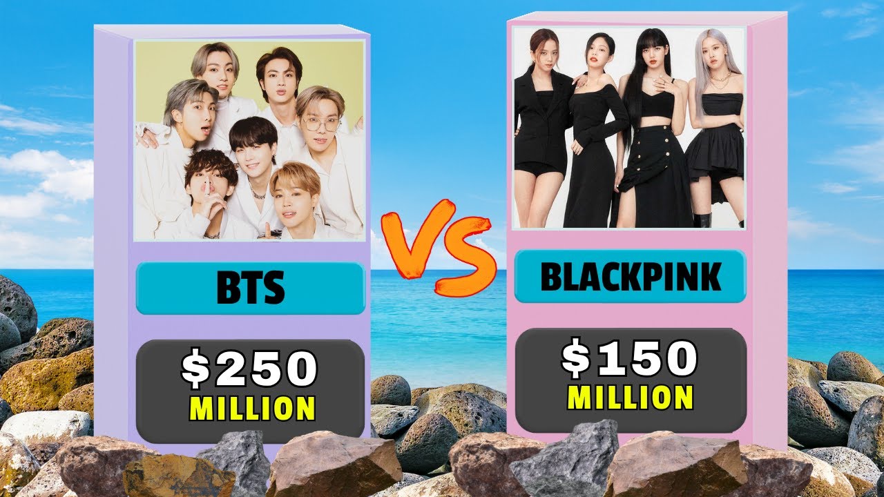 BTS vs BLACKPINK 3D Comparison 2025