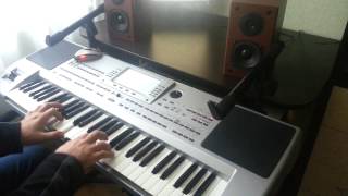Deep Purple - "Burn" keyboard cover (Andrey Morozov) chords