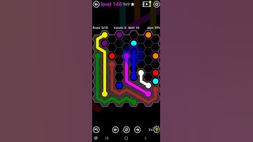 How To Solve Flow Free Hexes Classic Pack 2 Level 148 9x9 Board Walk Through Solution Walkthrough
