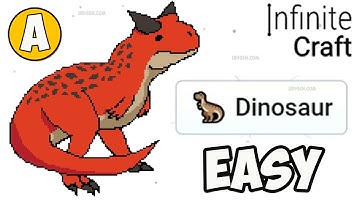 How to make DINOSAUR in Infinite Craft (Best method) | How to make DINOSAUR in Infinity Craft