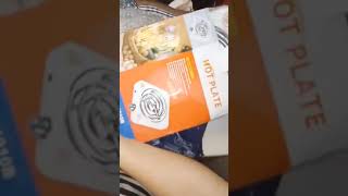 Unboxing Electrical Stove #shorts #lazadaunboxing #disappointed