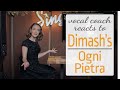 Dimash Kudaibergen Ogni Pietra vocal coach reacts