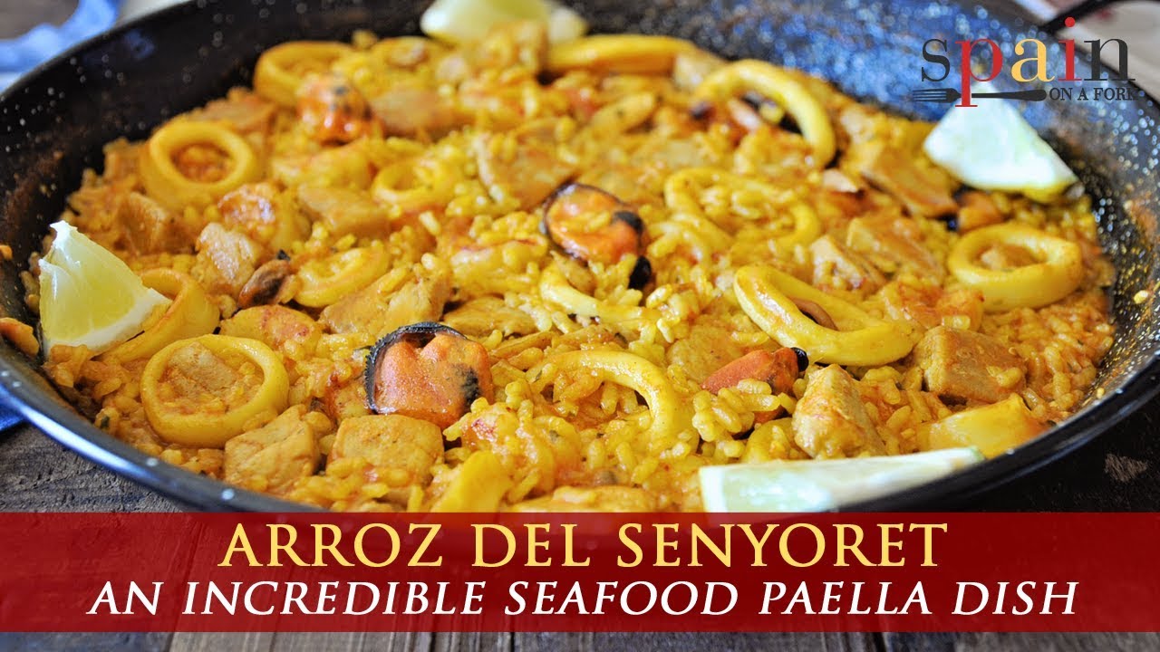 Authentic Arroz del Senyoret Paella Recipe YouTube