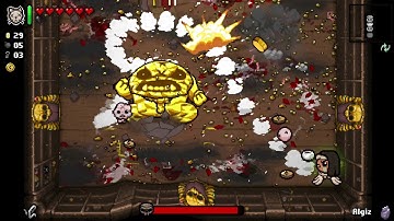 Beating Ultra Greedier with Azazel (Isaac Afterbirth+)