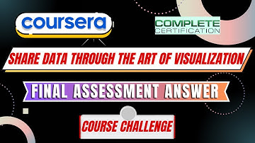 Coursera Share Data Through the Art of Visualization | Course Challenge | Final assessment Answer