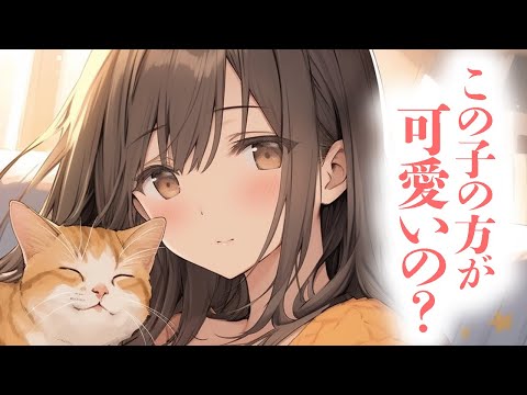 【ふわふわ系/いちゃいちゃ】飼い猫ばかり可愛いという貴方にもっとかまってほしい甘々彼女が可愛すぎる【男性向けシチュボ/ASMR/ロールプレイ】