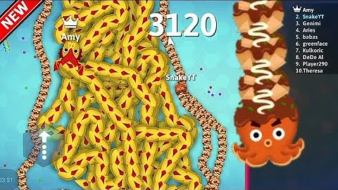 Snake.Io 🐍 Hacker Giant Snake Vs Pro Giant Snake! Epic Snakeio Gameplay