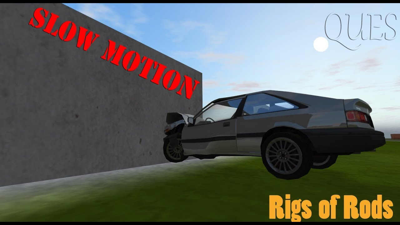 Как делать slow motion в Rigs of Rods - YouTube