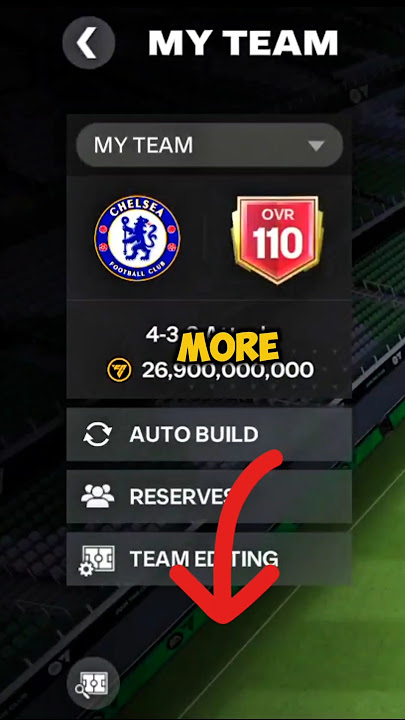 HOW TO INCREASE TEAM OVR IN EA FC FIFA MOBILE 24 25 #shorts #fcmobilefcmobile
