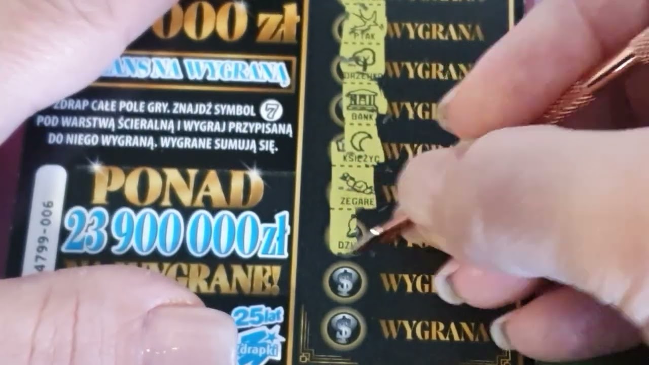 Zdrapki # 826 premiera💫 🖤💛 Classic Black 7 🖤💛💫5 szt