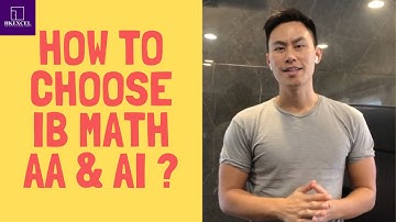 How to choose IB Math AA & AI? & How to revise to get 7 (The IB Student Show)without past paper?