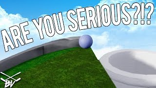 CRAZY DOUBLE HOLE IN ONE! - Golf It! | Brooks Holt
