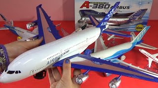 unboxing best planes: Airbus 330 370 350 Boeing 737 757787 Spain Emirates Beluga India USA models