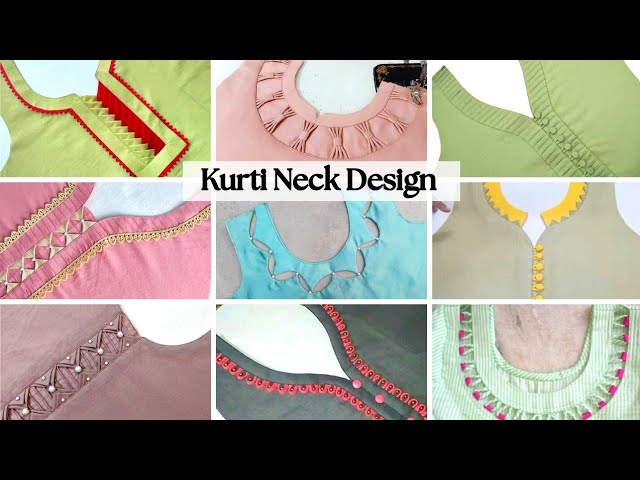 Trendy and Fashionable Collar Neck Design for Kurti - Hunar Online