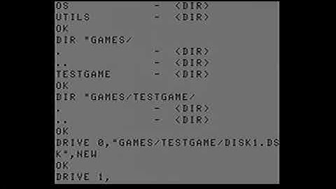 CoCoSDC Part 2 on a TRS-80 CoCo 2