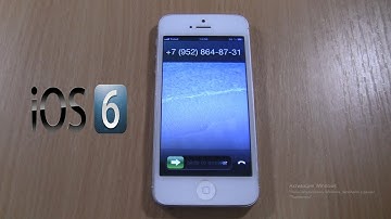 iPhone 5 iOS 6   Incoming Call In 2021