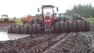 : Tractors Stuck in Mud 2017