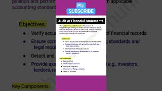 Audit of Financial Statements #shorts #trending