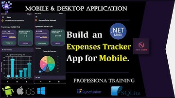 Expenses Tracker: Crafting a Mobile App with .NET MAUI, SQLite & Syncfusion Magic! 💸📱