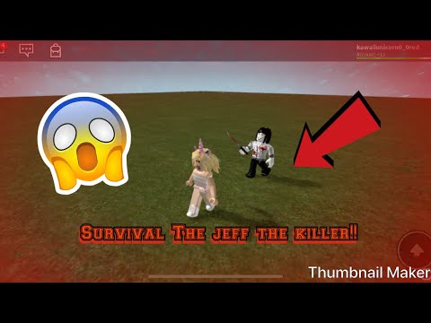 roblox jeff the killer thumbnail