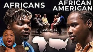 African React To Did Slavery Affect Your Family? Africans vs African Americans | Middle Ground 2023