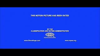 MPAA Rating Card (Blank, 2015)