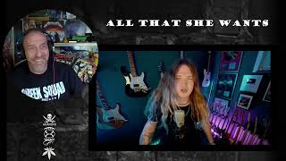 ACE OF BASE - All that she wants - Tommy Johansson - Reaction & Rant with Rollen (Metal cover)