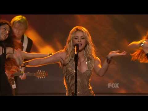 Shakira - Gypsy (Live at American Idol) (HDTV)