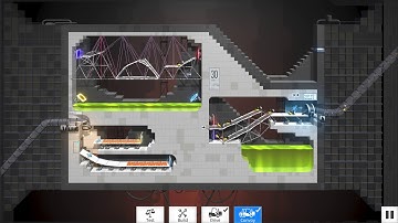 Bridge Constructor Portal level 30