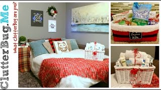 Tips and Ideas to Get Ready for Holiday Guests (when you don't have a guest room)