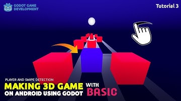 Godot 4 Swipe Detection | Game Development on android | Godot 4 Mobile tutorial | Godot for Android