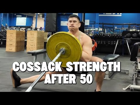 Landmine Goblet Cossack Squats After 50 | Lateral Strength & Hip ...