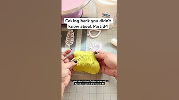 Cake hack you didn’t know about Series #cakedecoratingtutorials #cakehacks